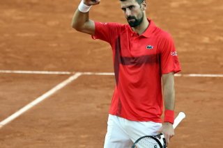 Un succès assez aisé pour Djokovic jeudi KEYSTONE/EPA/CHRISTOPHE PETIT TESSON